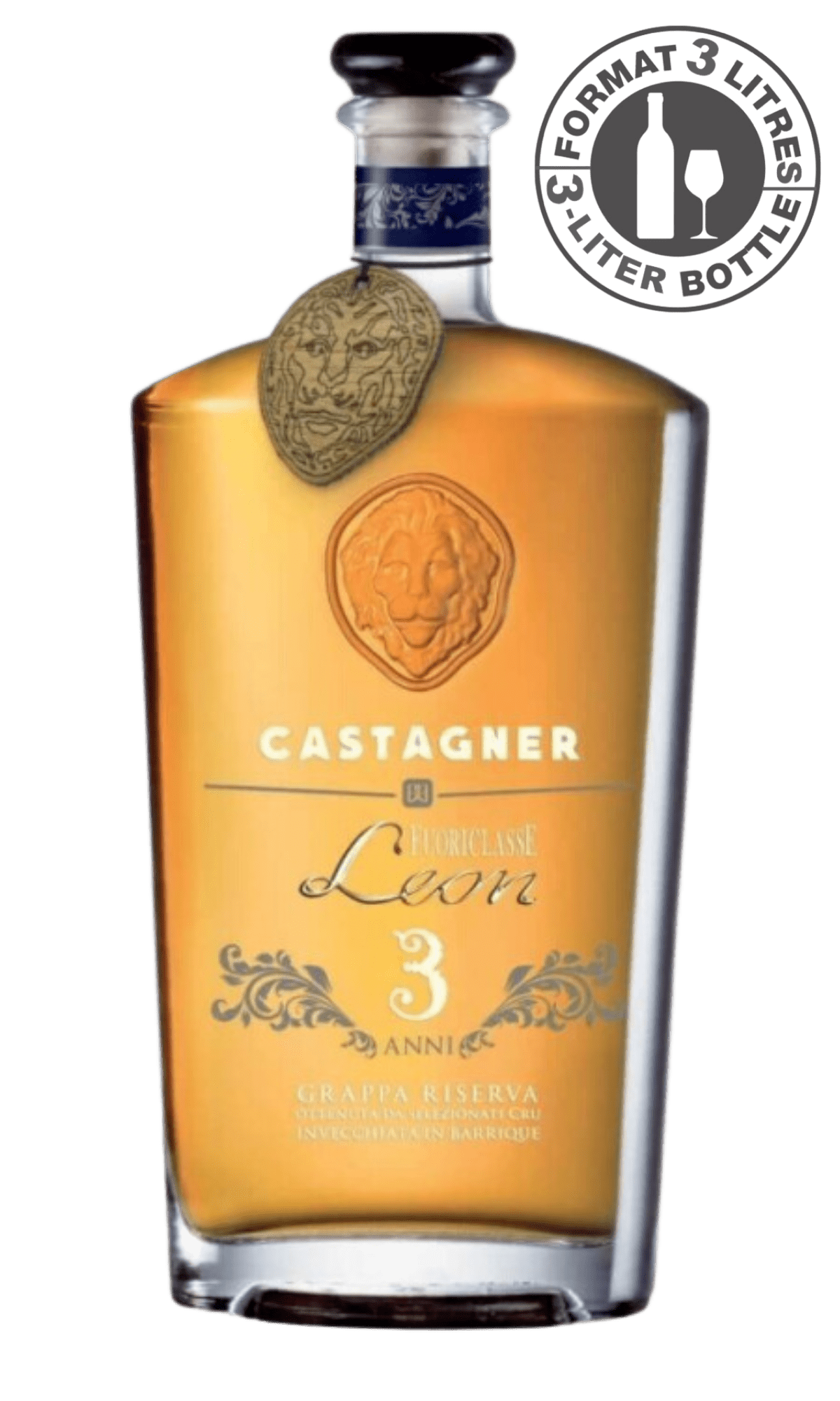 Castagner, Fuoriclasse Leon Grappa Riserva 3 ans - 3000 ml